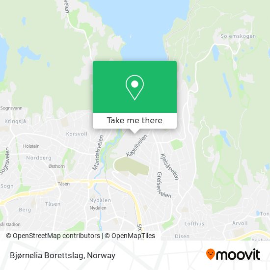 Bjørnelia Borettslag map