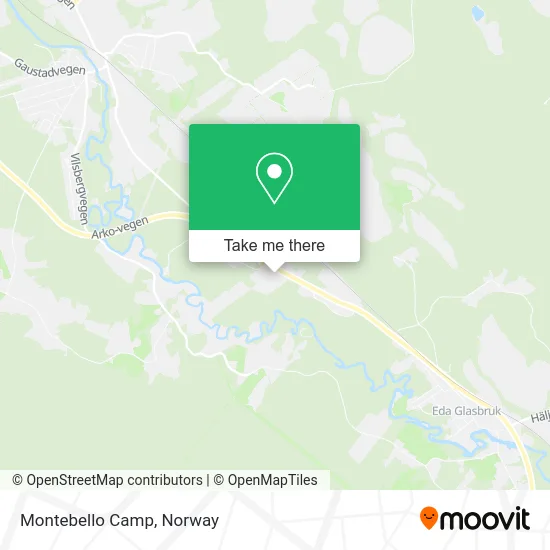 Montebello Camp map
