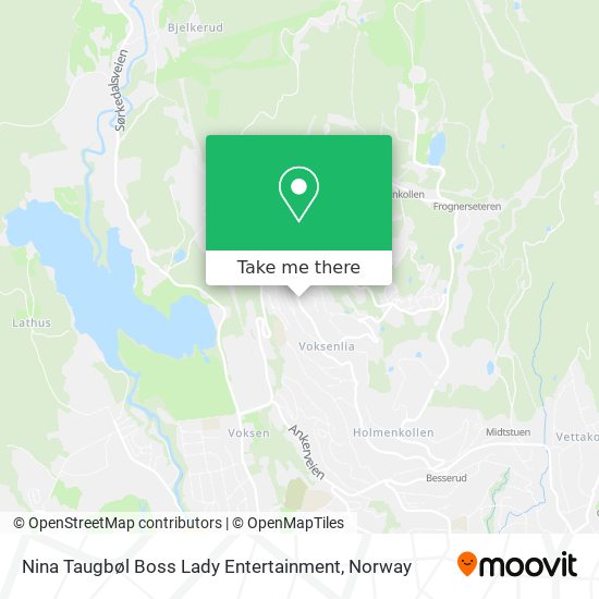 Nina Taugbøl Boss Lady Entertainment map