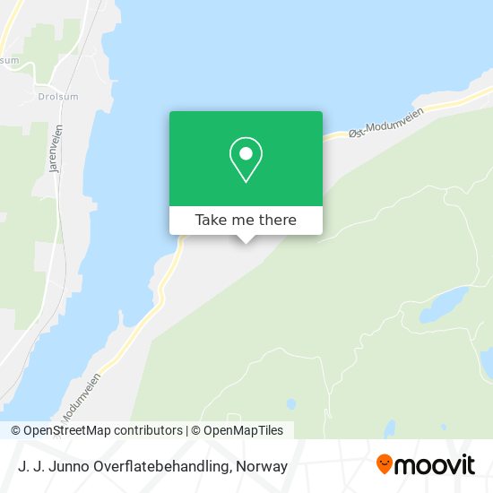 J. J. Junno Overflatebehandling map