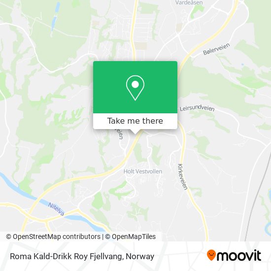Roma Kald-Drikk Roy Fjellvang map