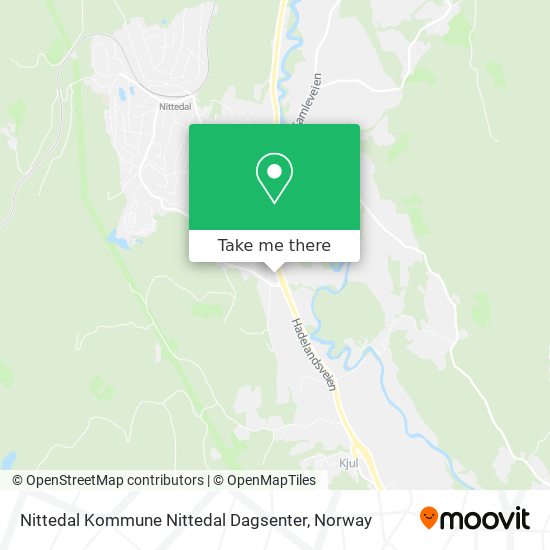 Nittedal Kommune Nittedal Dagsenter map