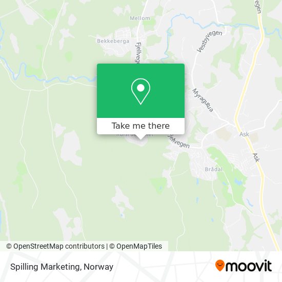 Spilling Marketing map
