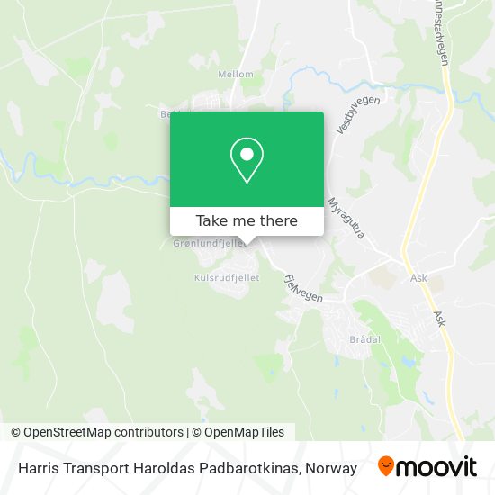 Harris Transport Haroldas Padbarotkinas map