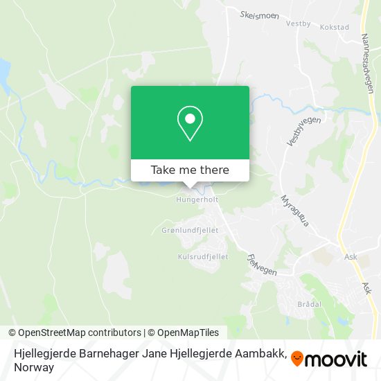 Hjellegjerde Barnehager Jane Hjellegjerde Aambakk map