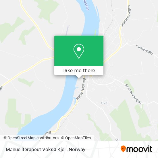 Manuellterapeut Voksø Kjell map