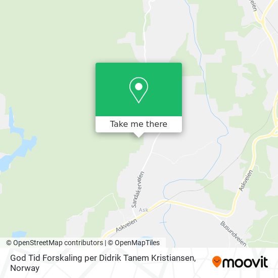 God Tid Forskaling per Didrik Tanem Kristiansen map