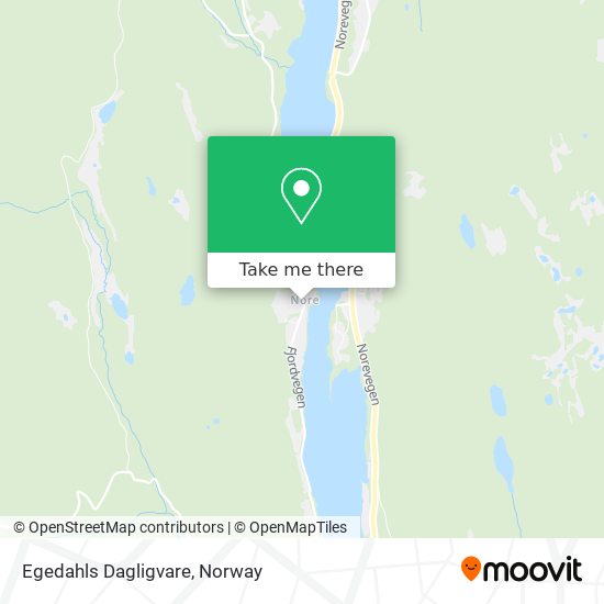 Egedahls Dagligvare map