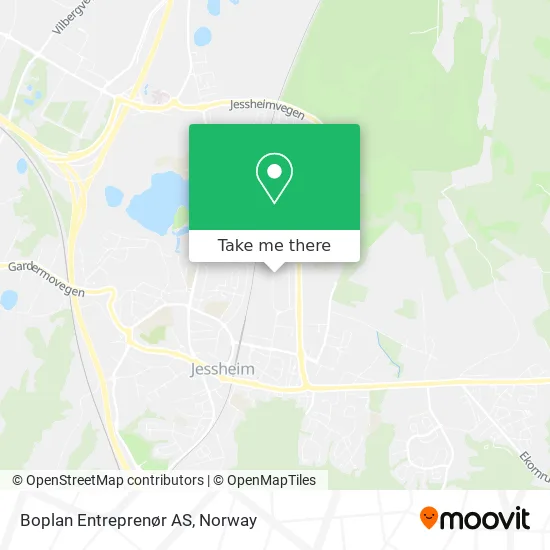 Boplan Entreprenør AS map