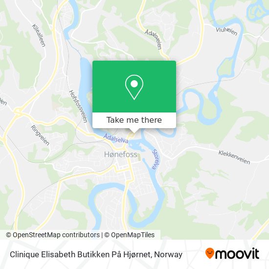 Clinique Elisabeth Butikken På Hjørnet map