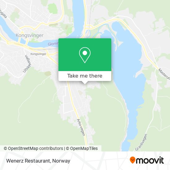 Wenerz Restaurant map