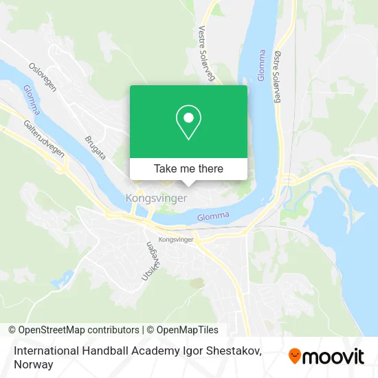 International Handball Academy Igor Shestakov map
