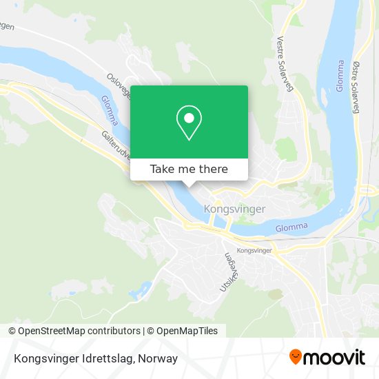 Kongsvinger Idrettslag map