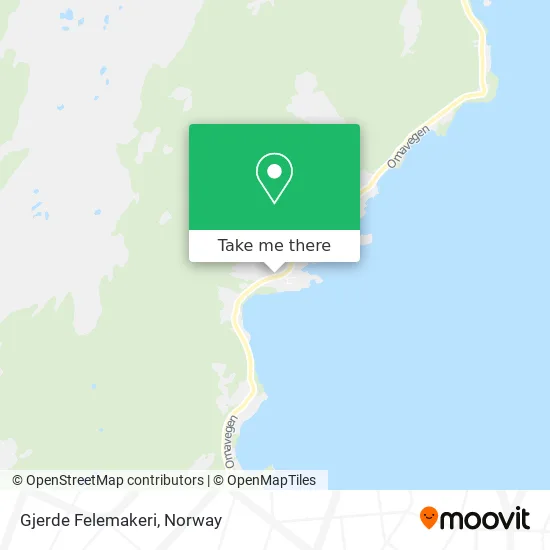 Gjerde Felemakeri map