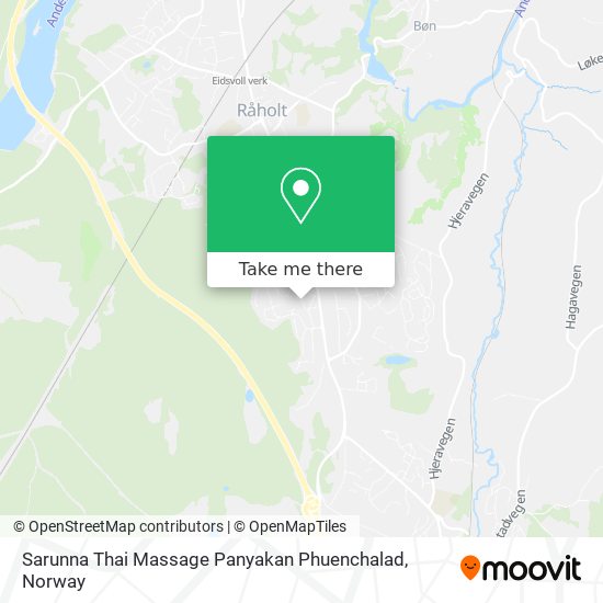 Sarunna Thai Massage Panyakan Phuenchalad map