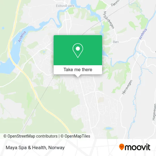 Maya Spa & Health map