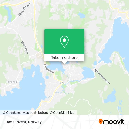 Lama Invest map