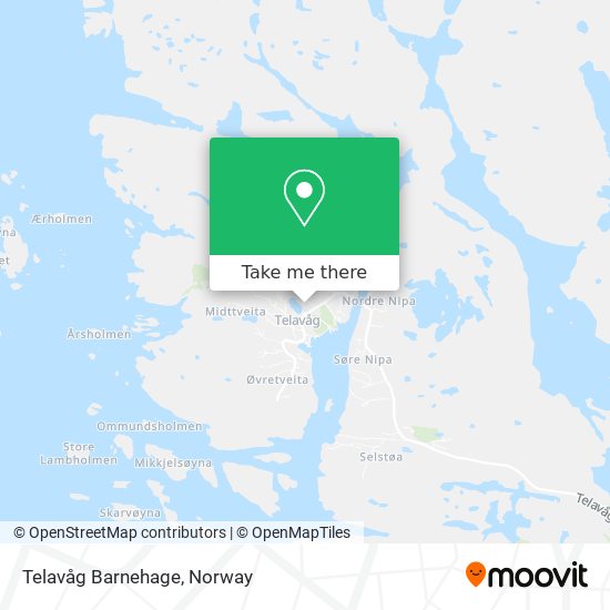 Telavåg Barnehage map