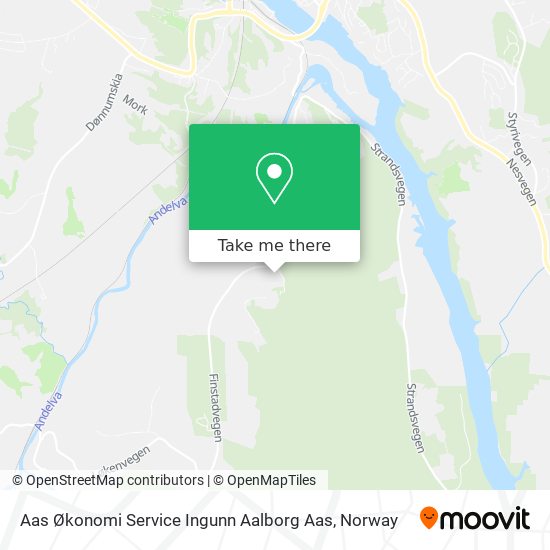 Aas Økonomi Service Ingunn Aalborg Aas map