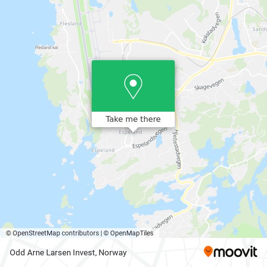 Odd Arne Larsen Invest map