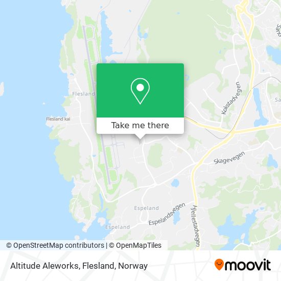 Altitude Aleworks, Flesland map