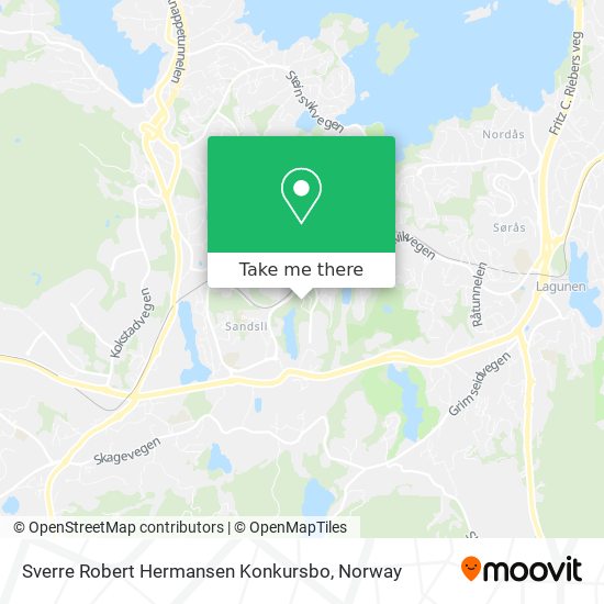 Sverre Robert Hermansen Konkursbo map