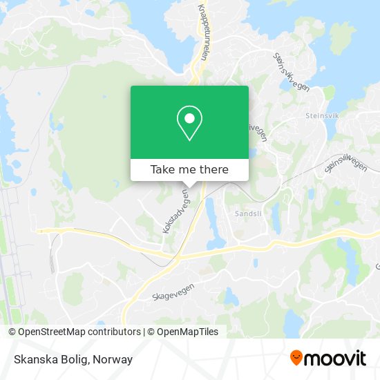 Skanska Bolig map