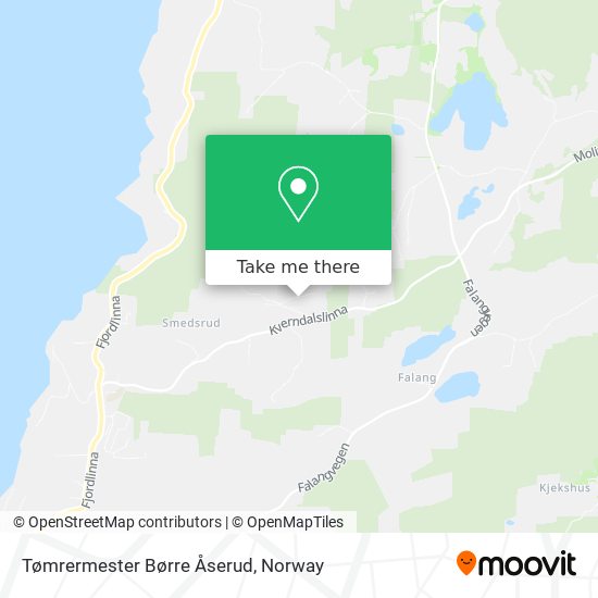 Tømrermester Børre Åserud map