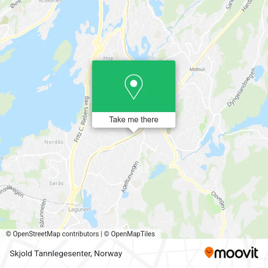 Skjold Tannlegesenter map