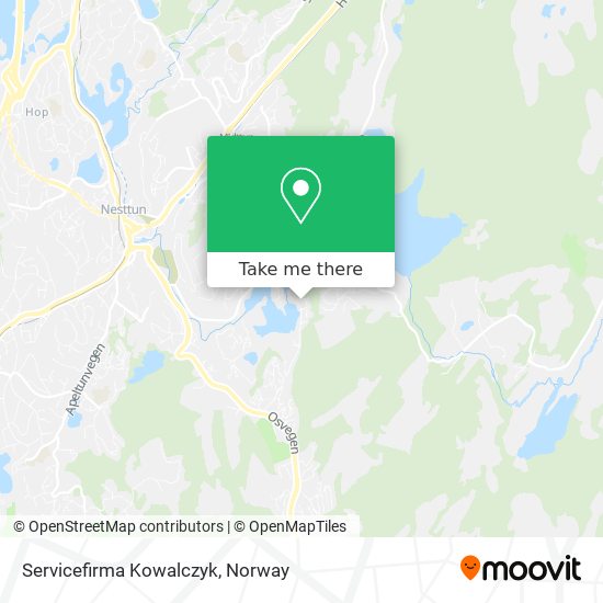 Servicefirma Kowalczyk map