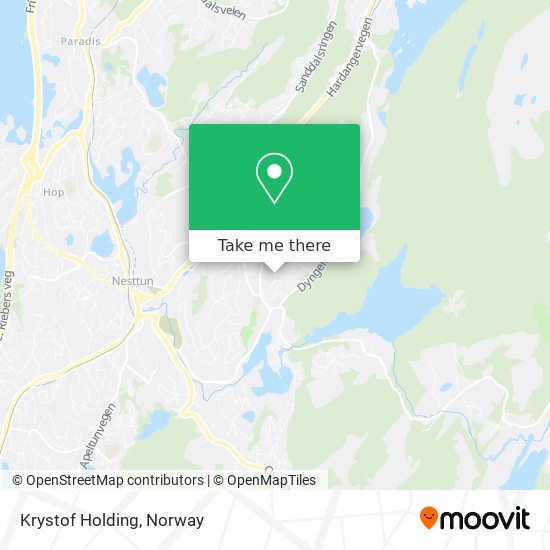 Krystof Holding map