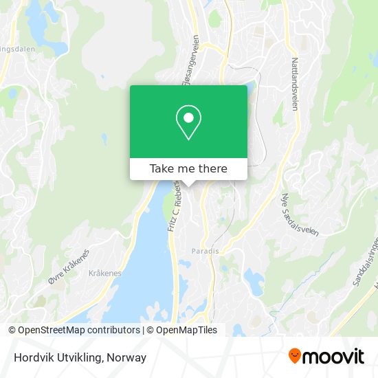Hordvik Utvikling map
