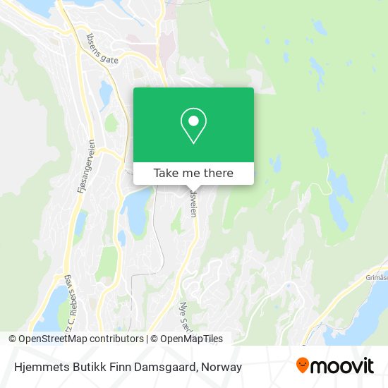 Hjemmets Butikk Finn Damsgaard map