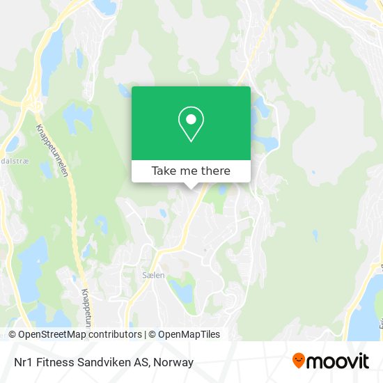 Nr1 Fitness Sandviken AS map