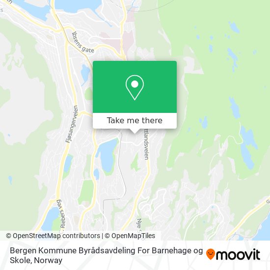 Bergen Kommune Byrådsavdeling For Barnehage og Skole map