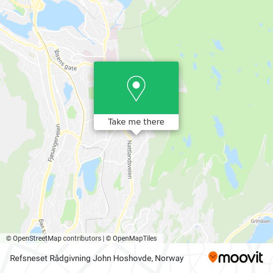 Refsneset Rådgivning John Hoshovde map