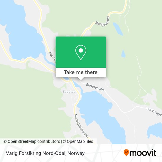 Varig Forsikring Nord-Odal map