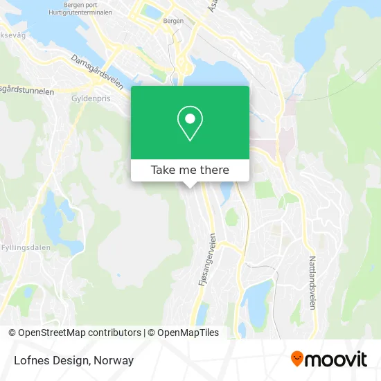 Lofnes Design map