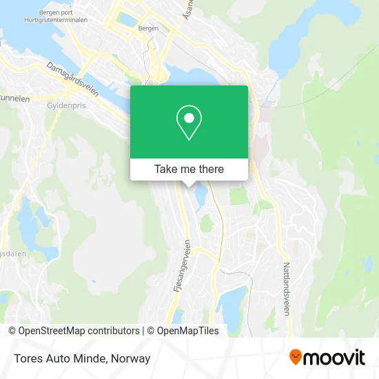 Tores Auto Minde map