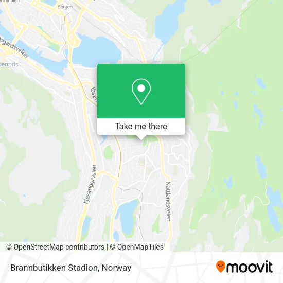 Brannbutikken Stadion map