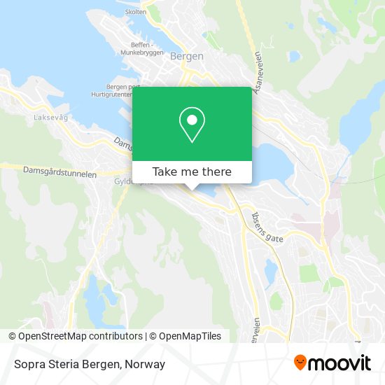 Sopra Steria Bergen map