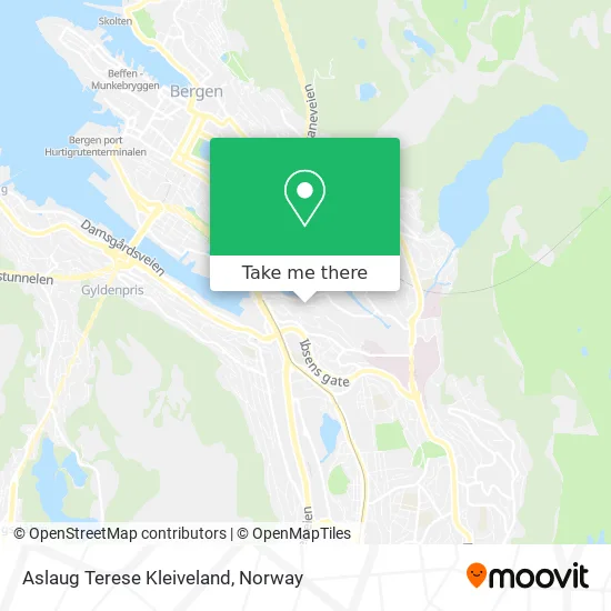 Aslaug Terese Kleiveland map