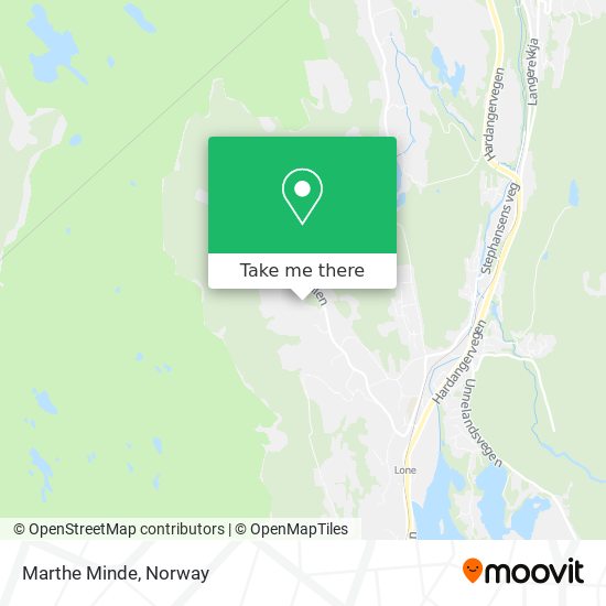 Marthe Minde map