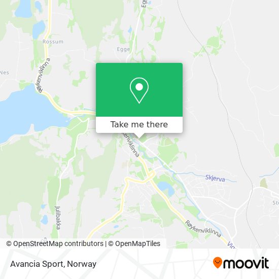 Avancia Sport map