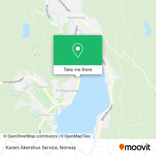 Karani Akershus Service map