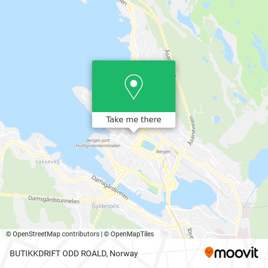 BUTIKKDRIFT ODD ROALD map