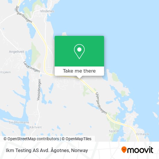 Ikm Testing AS Avd. Ågotnes map