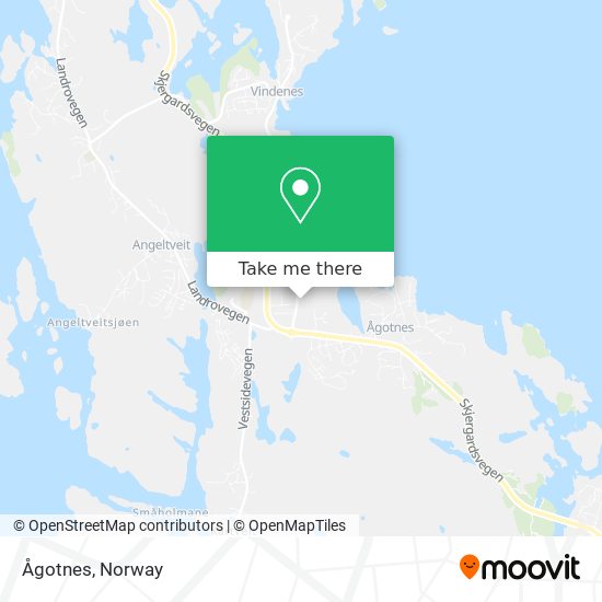 Ågotnes map