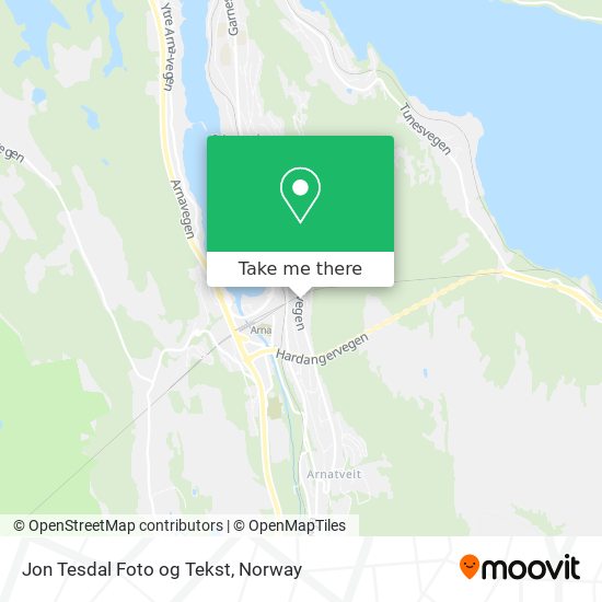Jon Tesdal Foto og Tekst map