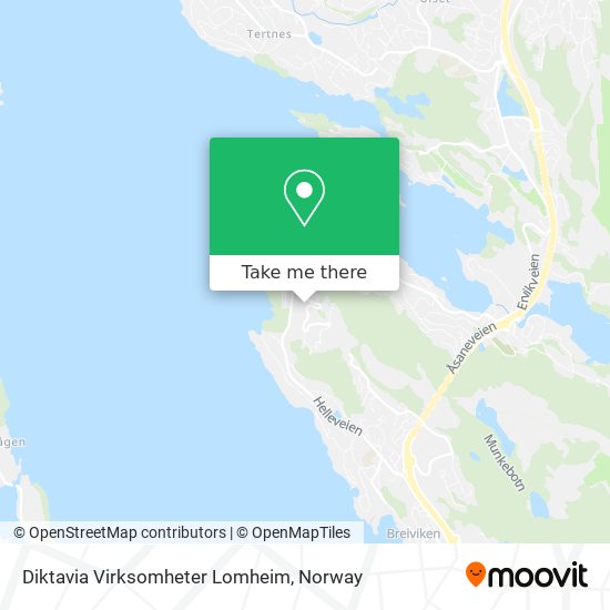 Diktavia Virksomheter Lomheim map